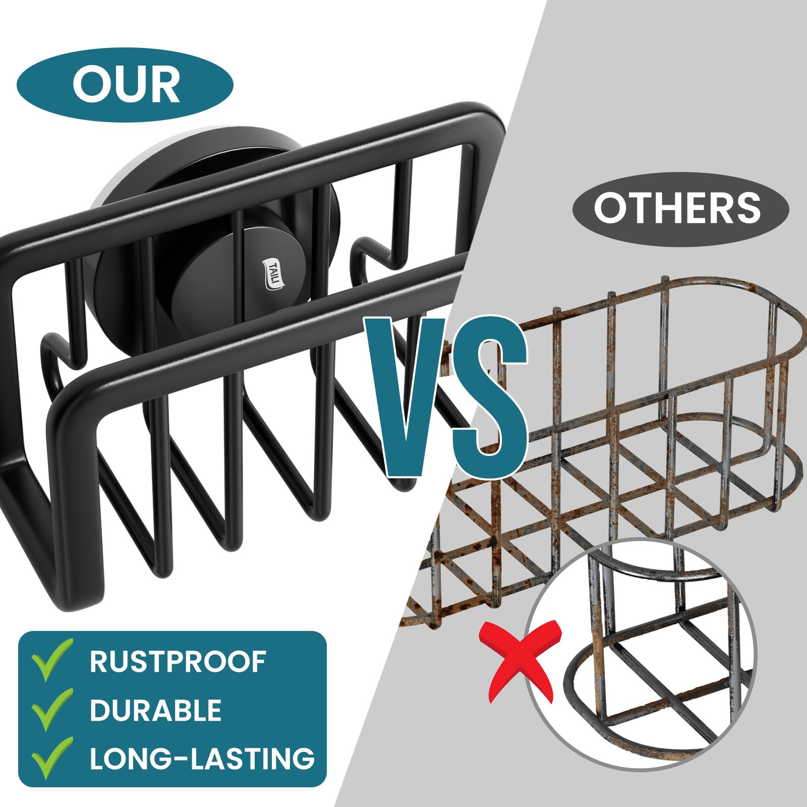 TAILI Suction Sponge Holder