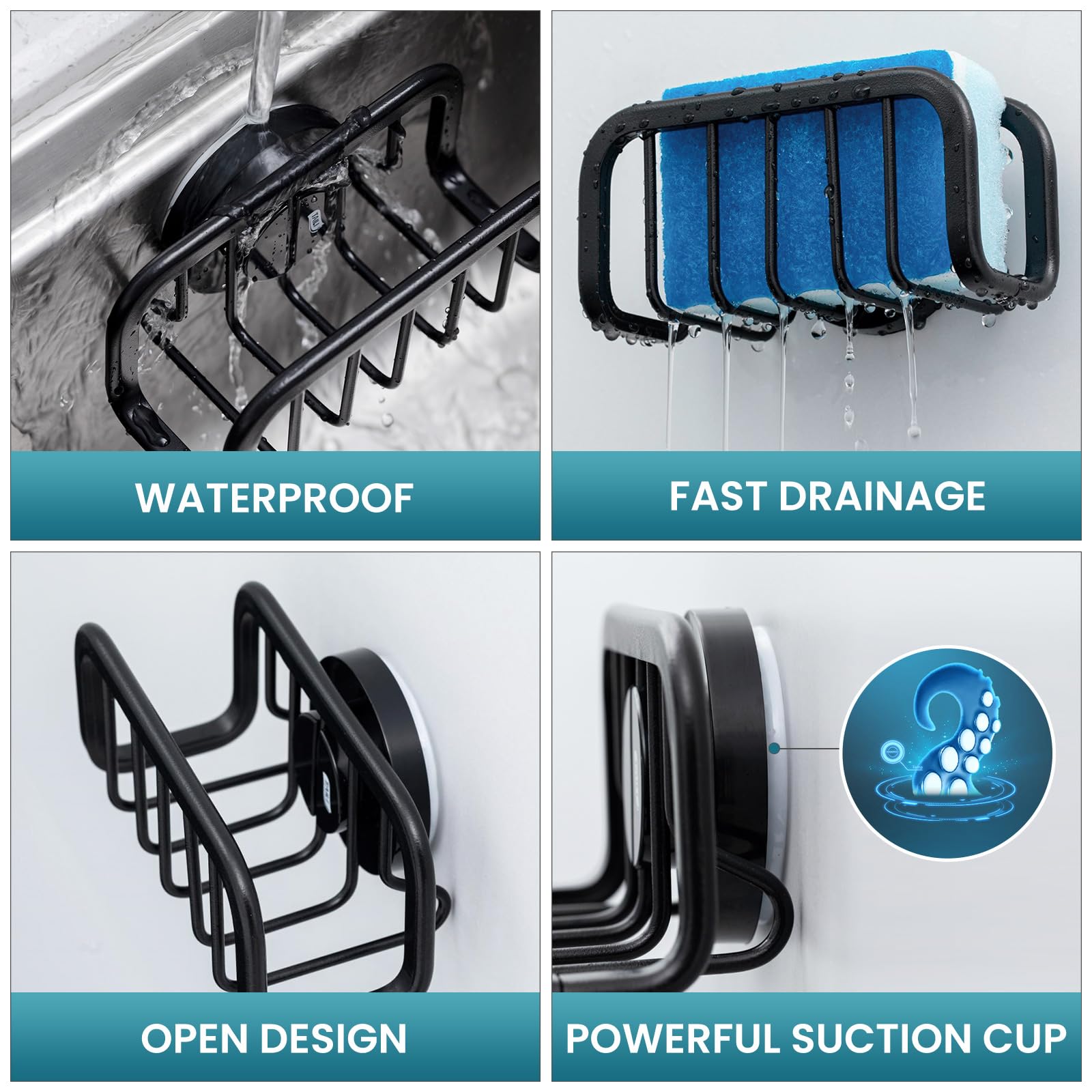 TAILI Suction Sponge Holder