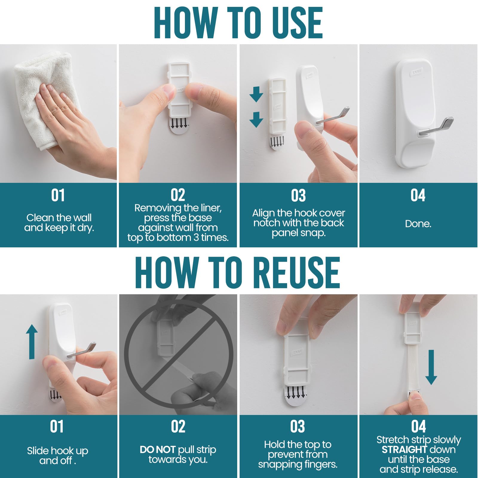 TAILI Easy-Wire Hanging Hooks