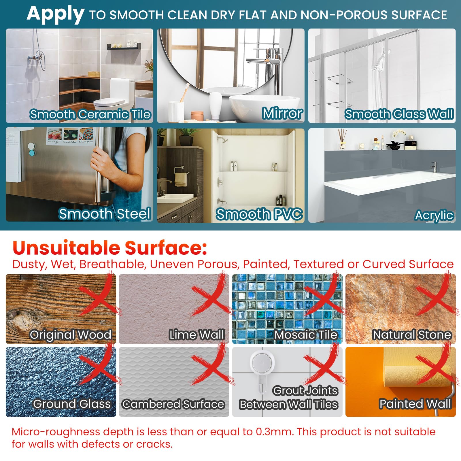 TAILI Line Series Suction Soap Holder with Hooks