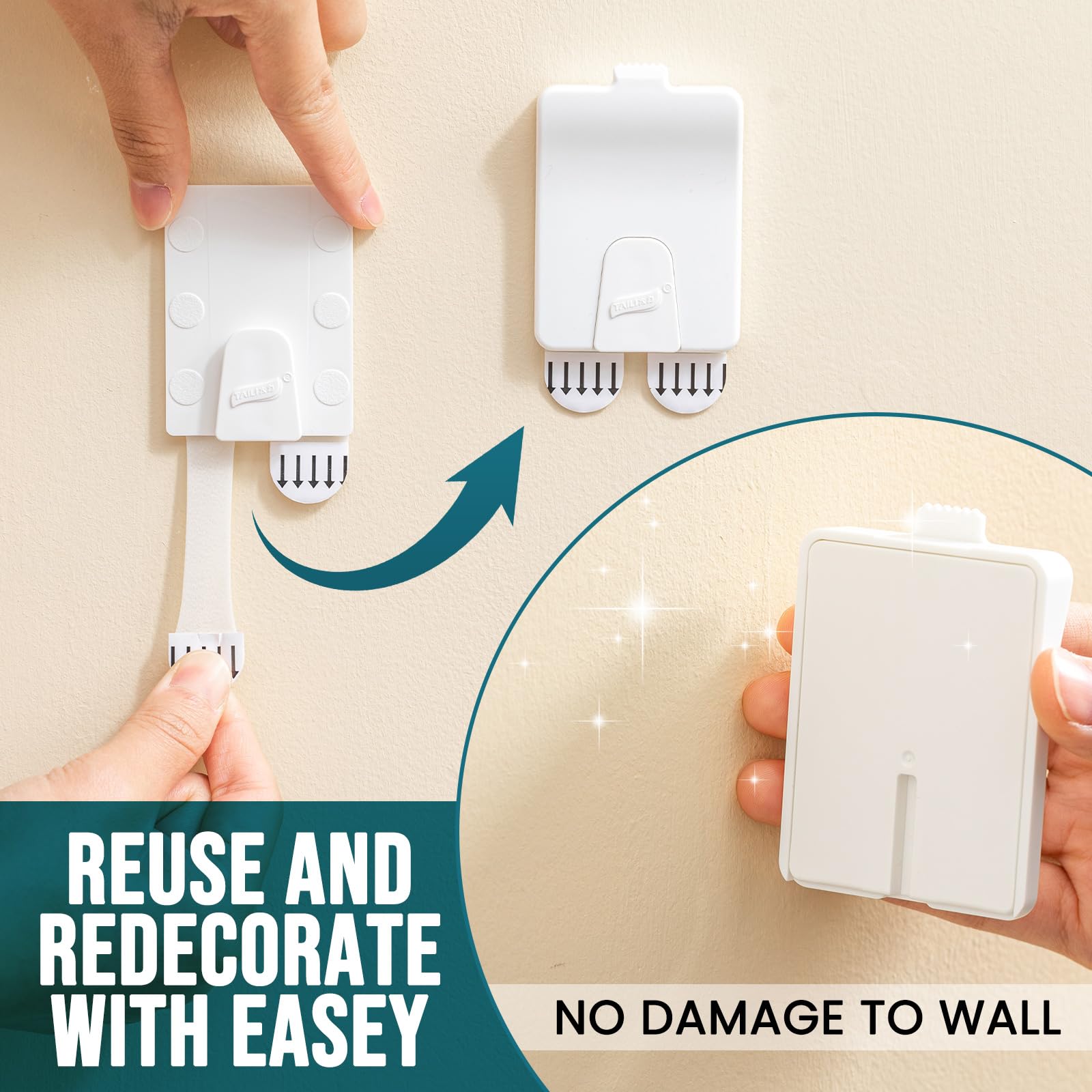 TAILI Easy-Magic Picture Hanging Hooks