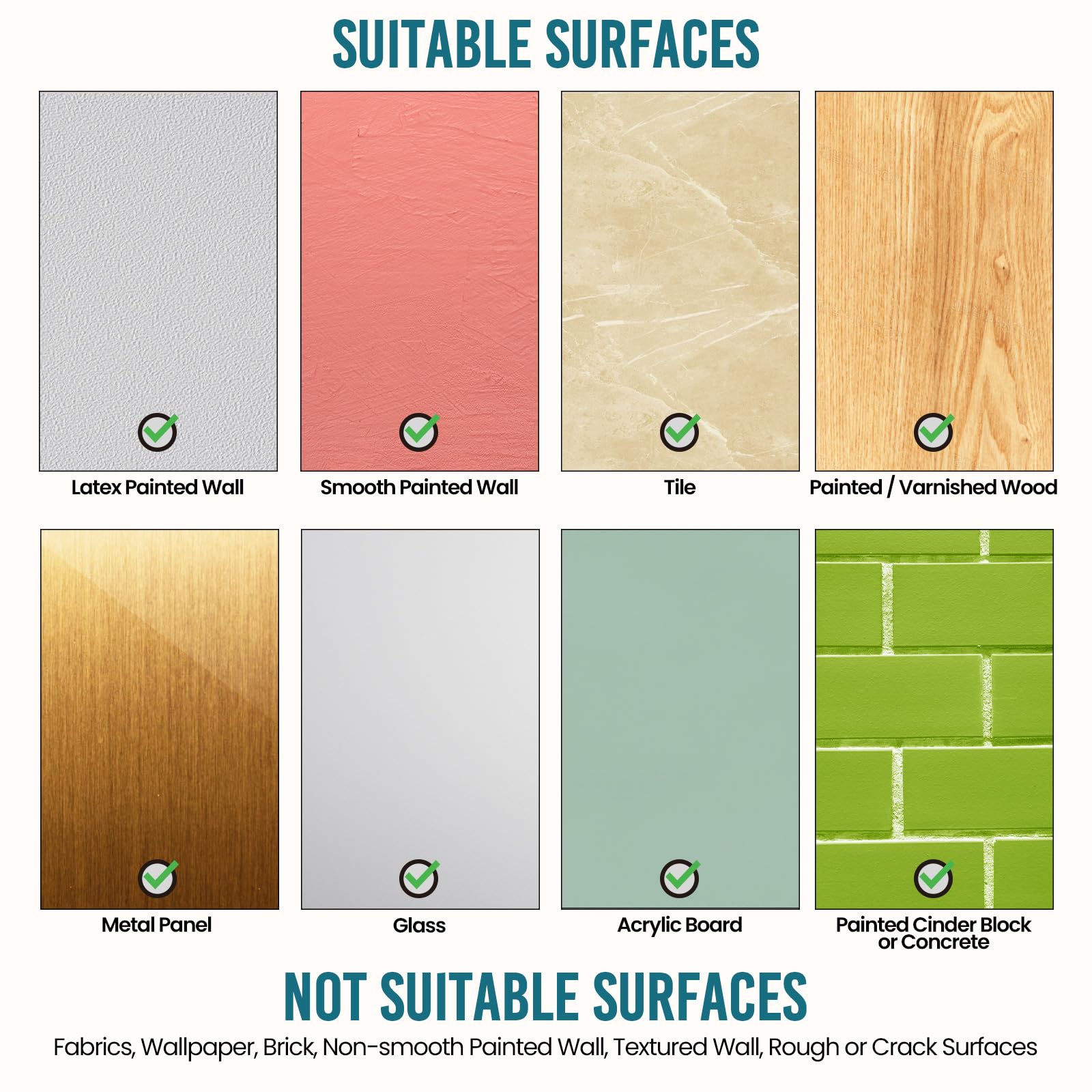 TAILI Easy-magic Heavy Duty Picture Hanging Strips