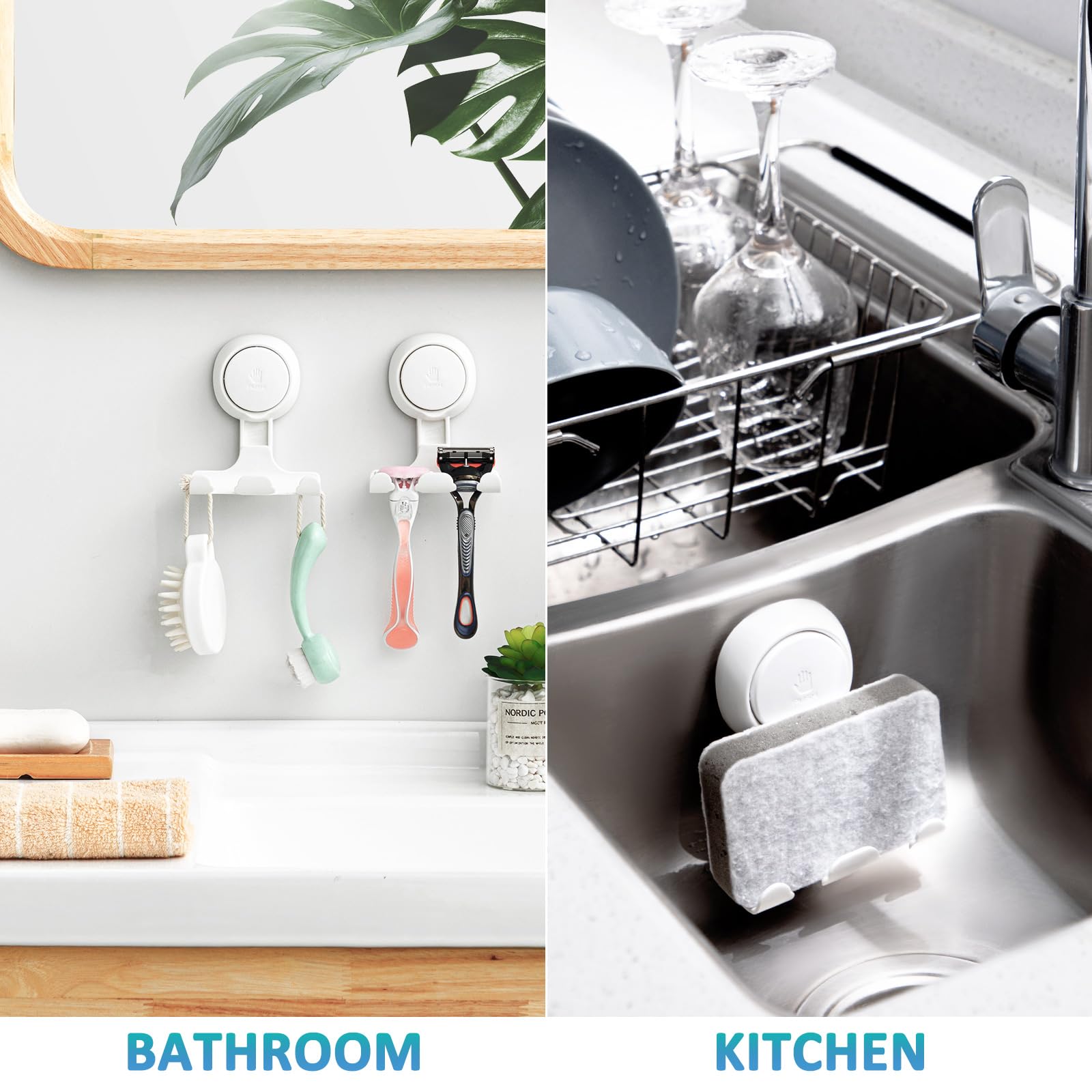 TAILI NICE Series Suction Holder for Razor & Bath Accessories