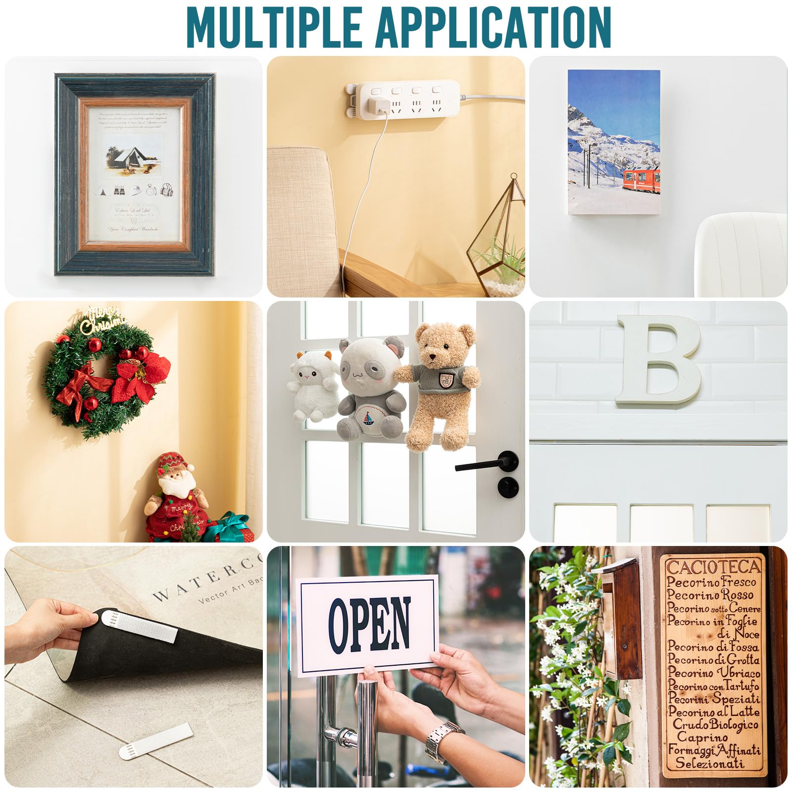 TAILI Easy-Magic Hanging Picture Magic Tape Adhesive Strip