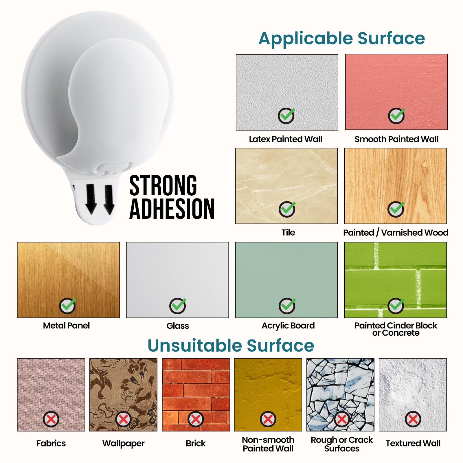 TAILI Christmas Light Clips 20 Pcs Indoor String Light Hooks